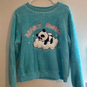 Bearly Awake Fuzzy Sweater